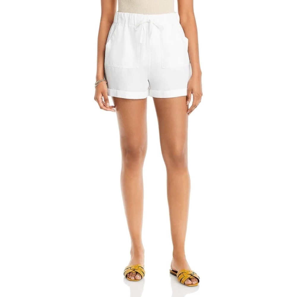 AQUA TENCEL DRAWSTRING CASUAL SHORTS
